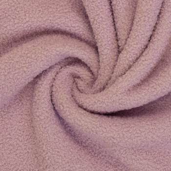 Teddy-Fleece-Boucle - Swafing - rosa, Fleecerückseite