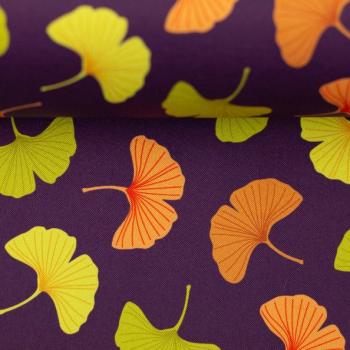 Fiete **NANO-Softshell** Ginko auf violett