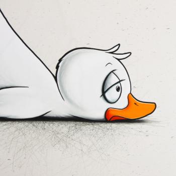 French Terry Panel CHEEKY ANIMALS -Swafing ca. 95 cm - ENTE