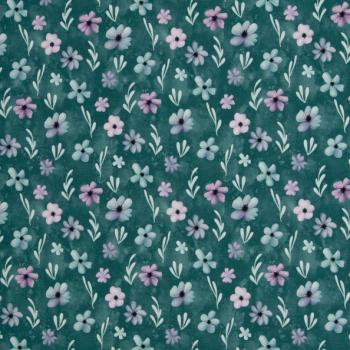 Modal French Terry VELVET BLOOM SWAFING