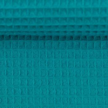 Waffelpiqué Nelson Türkis