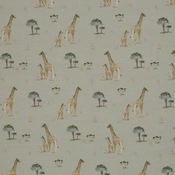 Baumwolljersey Wild Animals by Christiane Zielinski - Giraffen
