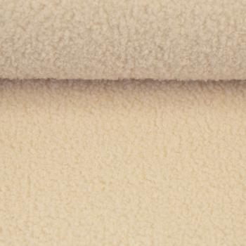 Teddy-Fleece-Boucle - Swafing - Beige - Fleecerückseite