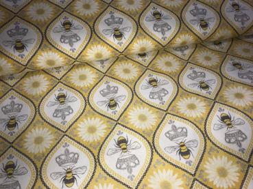 Baumwollstoff Michael Miller Queen Bee-Bienenkönigin