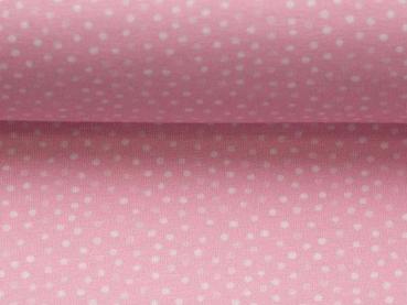 Baumwolljersey  Swafing - Little Spring - Tupfen auf rosa