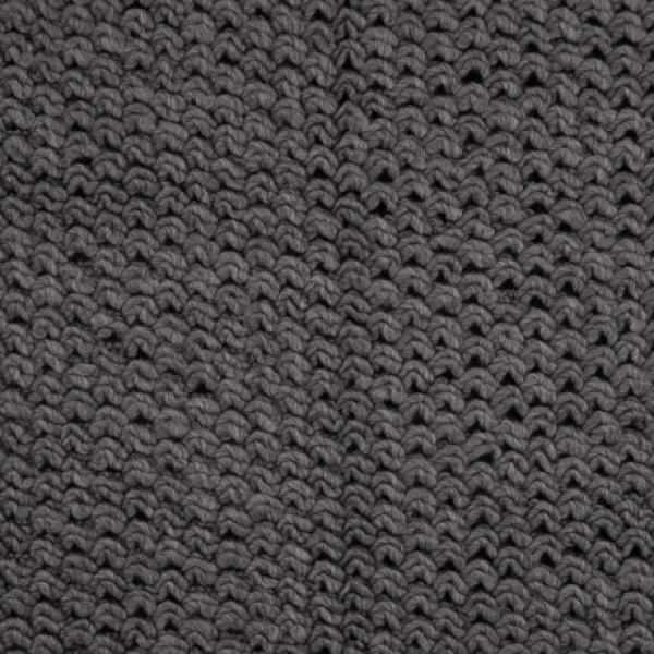 Strickstoff Ruth mit großen Schlingen von Swafing - grau