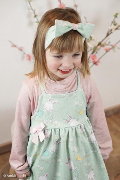 Baumwolljersey Moppi Rabbit by Christiane Zielinski, Hasen mint