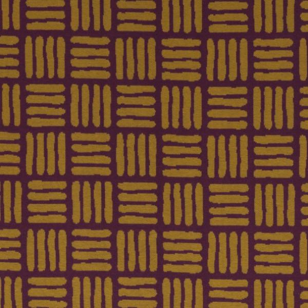 Jacquardjersey Swafing - Marvelous Strokes by lycklig design Senf