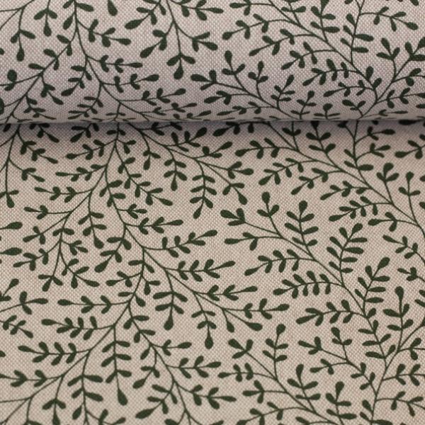 Dekostoff Linde Blätterranken