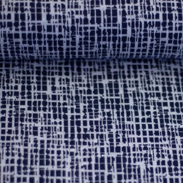 Jacquardjersey BRAKE Swafing - dunkelblau