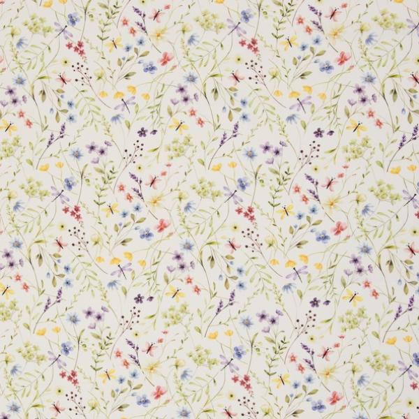 Baumwollstoff TARRENZ Swafing - Blumen und Schmetterlinge