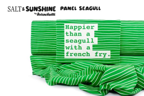 Panel French Terry SEAGULL by Käselotti