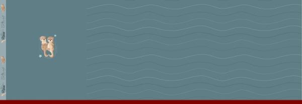 Jersey Panel - SplishSplash by Mrs. Mint Design Otter