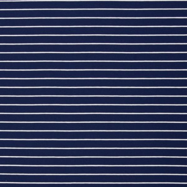 Baumwolljersey Isa Swafing Ringel blau