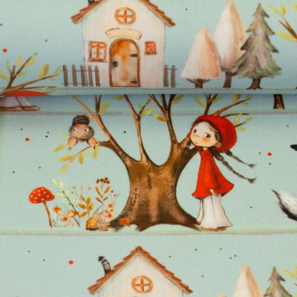 Baumwollstoff Webware - Swafing - Fairy Tale - Rotkäppchen