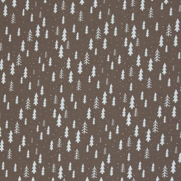 Canvas  Wiebke Swafing - Kleine Bäume camel