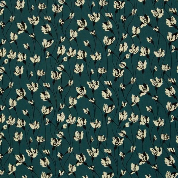 Baumwolljersey Kalamos Swafing Blumen real