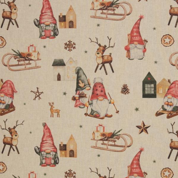 Dekostoff Christmas - Wichtel