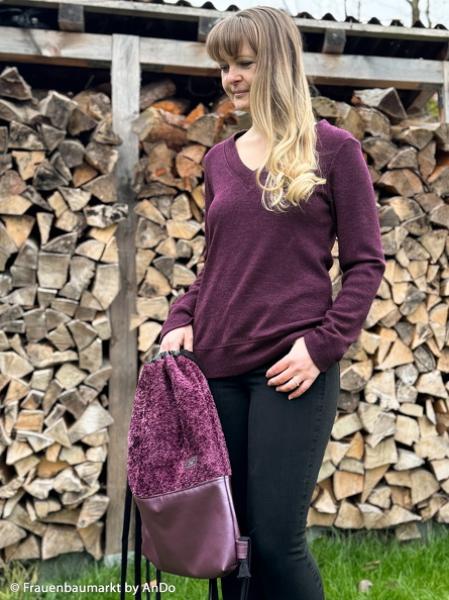 Chenille Stoff BOGOTA Swafing - Beere