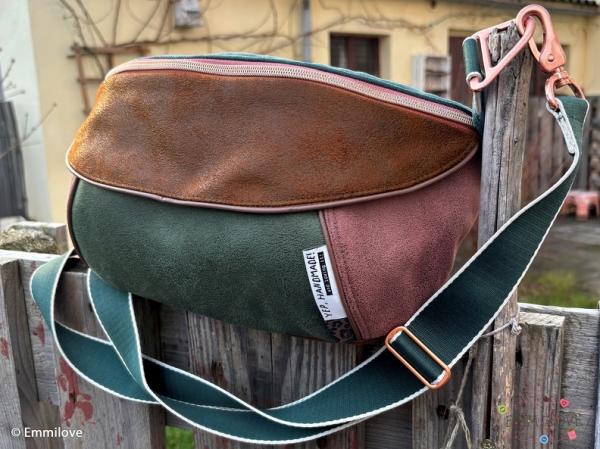 Kunstleder Swafing Vintagelederimitat Mirco - petrol