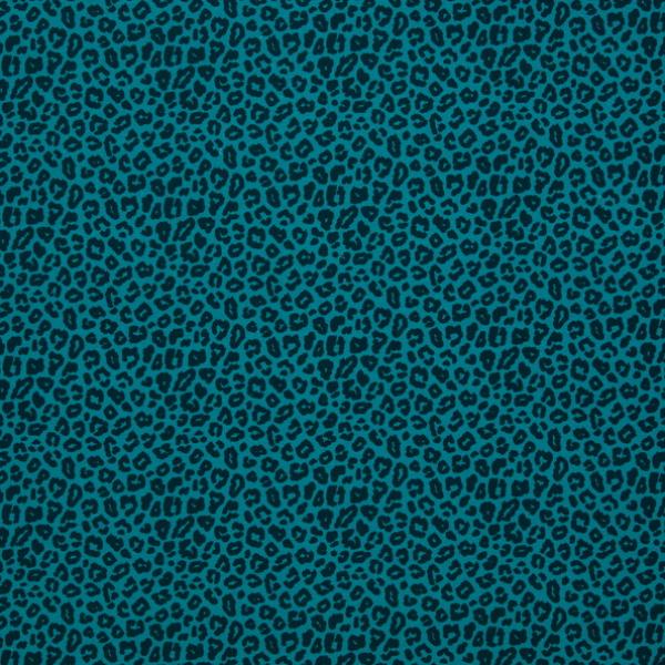 Baumwolljetsey Swafing CLEOPATRA Leo blau türkis