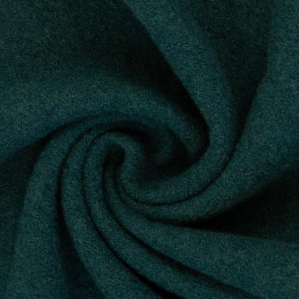 Gekochte Wolle Naomi Swafing - dunkelgrün