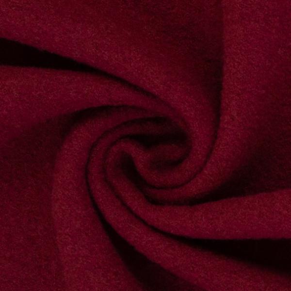 Gekochte Wolle Naomi Swafing - Burgundy