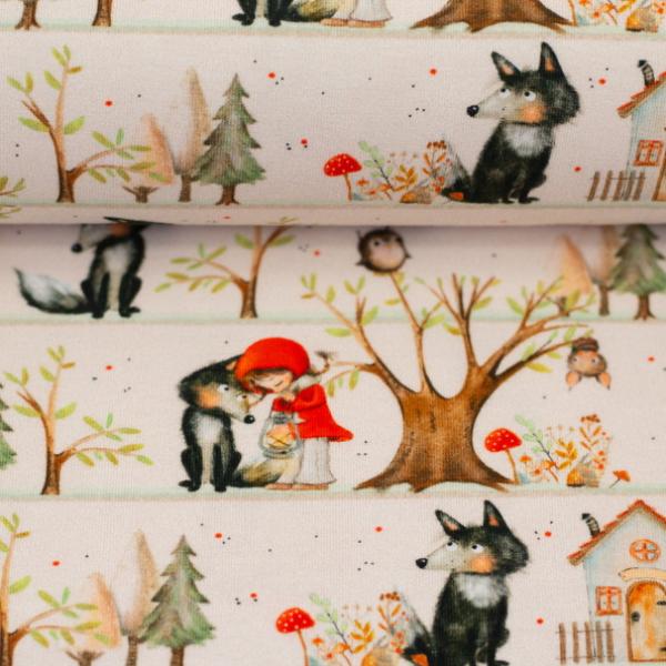 Baumwolljersey Jerry Swafing Rotkäppchen