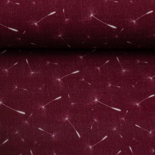 Double Slub Musselin Swafing ADELE Burgundy