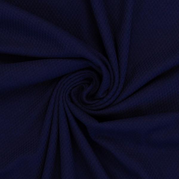 Struktur-Jacquardjersey Swafing Emilia dunkelblau