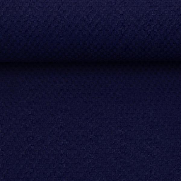 Struktur-Jacquardjersey Swafing Emilia dunkelblau