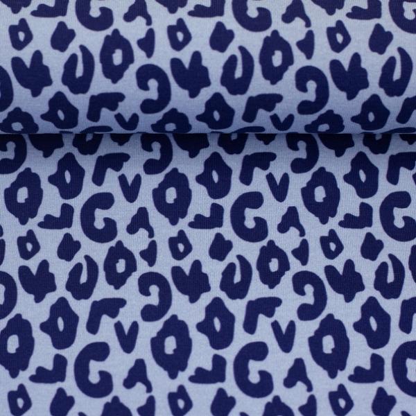 Baumwolljersey Swafing HAPPY LEO by Cherry Picking Blau