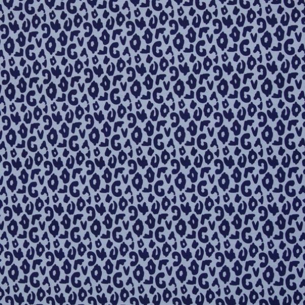 Baumwolljersey Swafing HAPPY LEO by Cherry Picking Blau