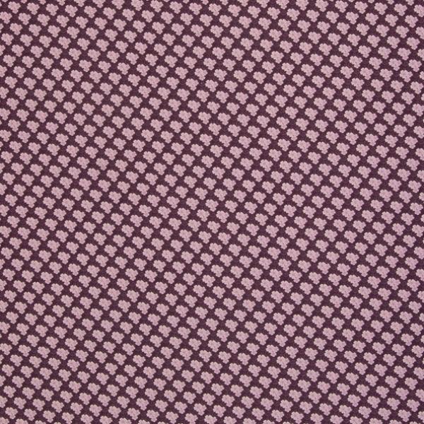 Baumwollstoff ELSE Blumen auf violett