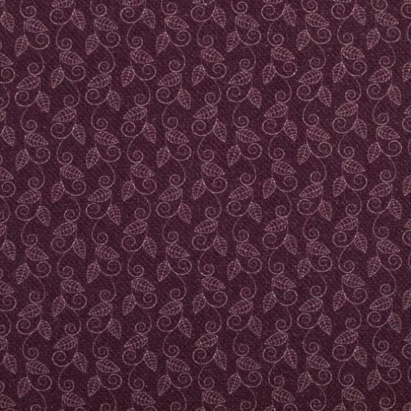 Baumwollstoff ELSE Blumenornamente violett