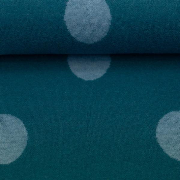 Jacquard-Jersey Emily SWAFING Punkte auf Petrol