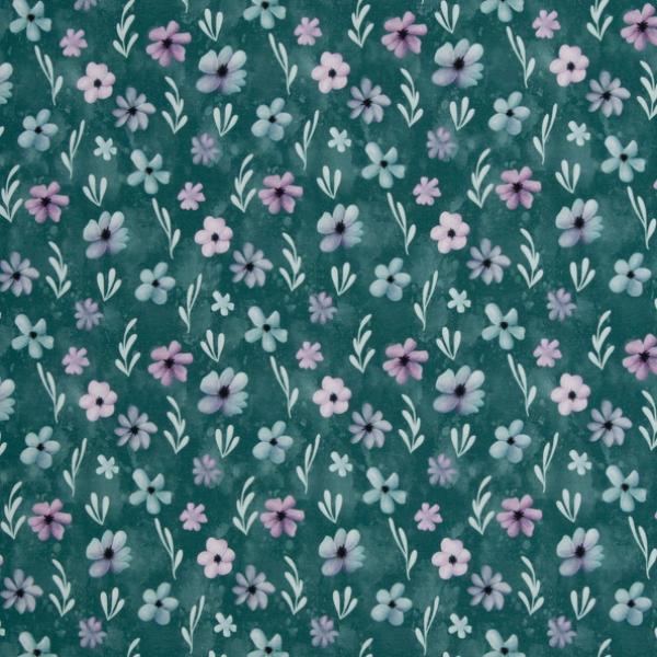 Modal French Terry VELVET BLOOM SWAFING