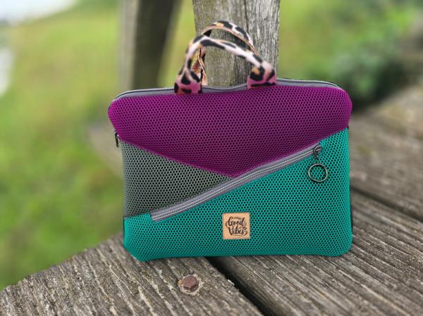 Air Mesh Netzstoff Aqua