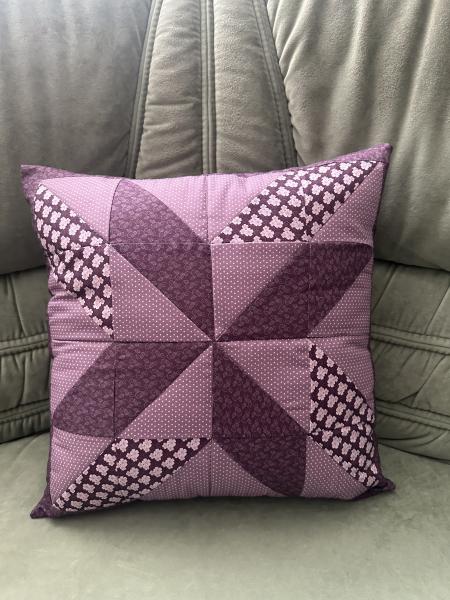 Baumwollstoff ELSE Blumen auf violett
