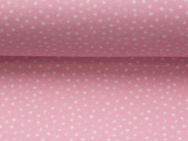 Baumwolljersey  Swafing - Little Spring - Tupfen auf rosa