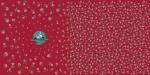 French Terry -  Panel mit Kombistoff - Calma by Bienvenido Colorido - Weinrot