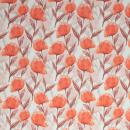 Rippjersey Marie Swafing Blumen apricot