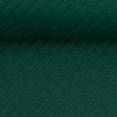 Jacquardjersey Sarina mit diagonalen Streifen - Flaschengrün