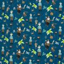 Baumwolljersey Swafing - AHOI by Mrs. Mint Design - Piraten