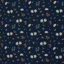 Baumwolljersey Forest Friends  - Igel