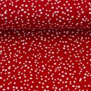Canvas  Wiebke Swafing rot kleine Punkte