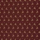 Baumwollstoff BJÖRN Swafing Rentiere Bordeaux