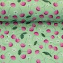 Baumwollstoff FRUITS Swafing  - KIRSCHEN