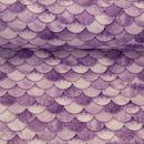 Baumwollstoff MERMAID Swafing  - Lila
