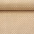 Baumwollstoff HILDE beige